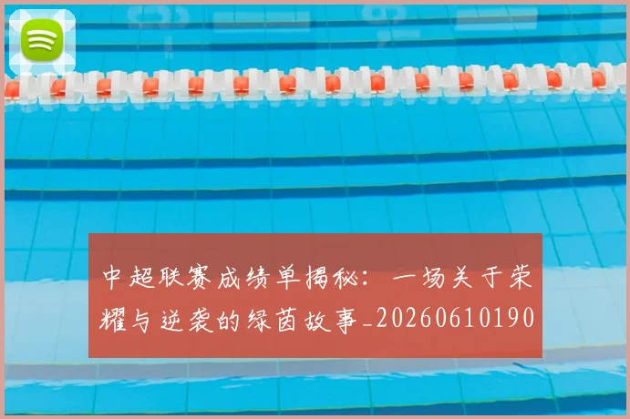 中超联赛成绩单揭秘:一场关于荣耀与逆袭的绿茵故事_20260610190531